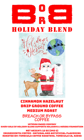 Holidays & Heroes Coffee: Holiday Blend (Drip)