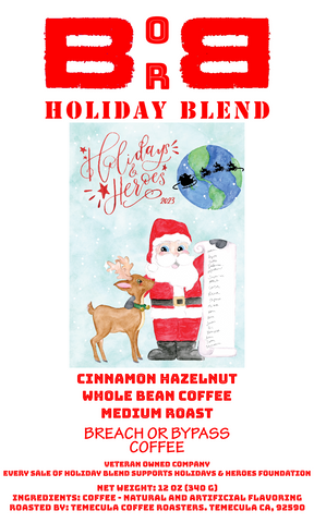 Holidays & Heroes Coffee: Holiday Blend (Whole Bean)