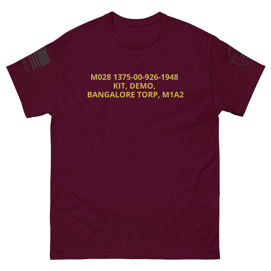 Bangalore Torpedo Men's classic tee engineer military