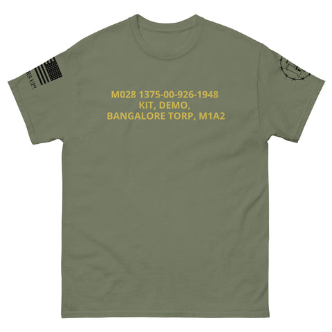 Bangalore Torpedo Men's classic tee engineer military