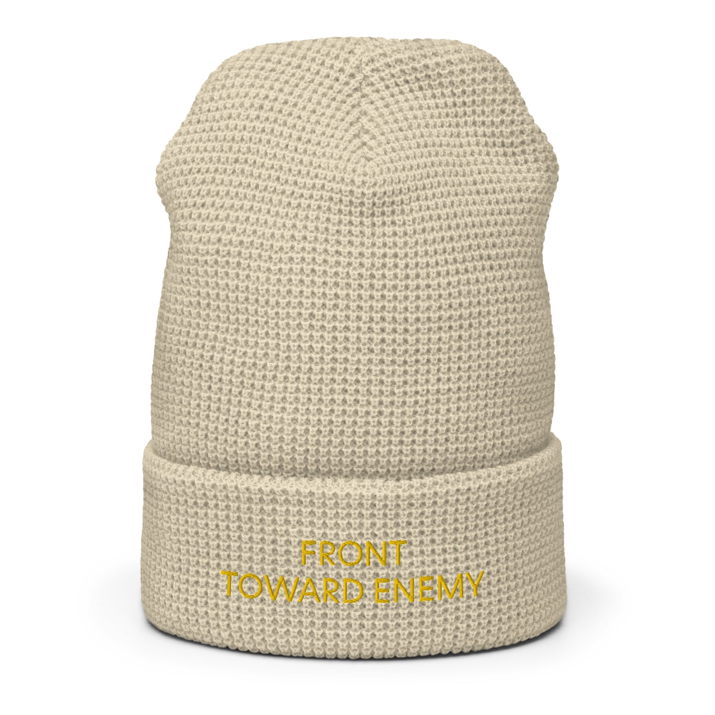 Front Toward Enemy Waffle beanie accessories