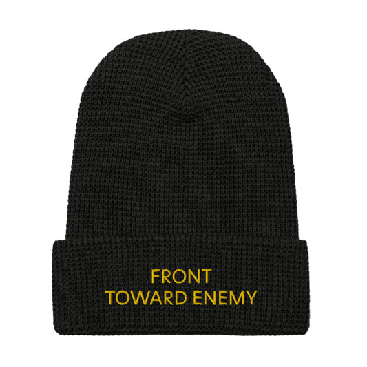 Front Toward Enemy Waffle beanie accessories