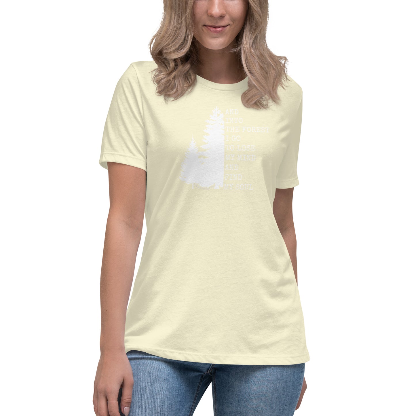 Into the Forest Women's Relaxed T-Shirt military