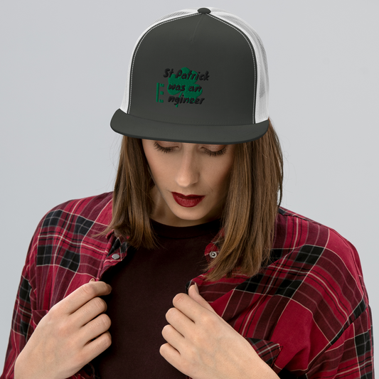 St Patty Engineer Trucker Cap military accessories
