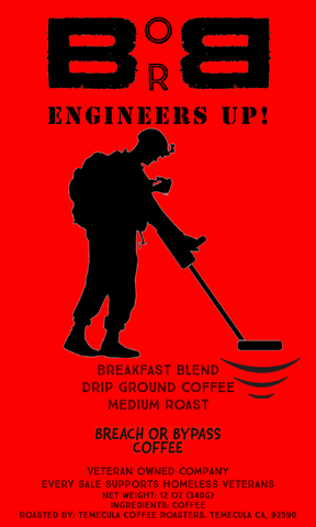 Engineers Up! Breakfast Blend coffee