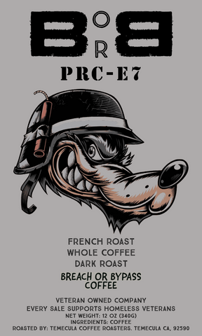 PRC-E7 French Roast whole coffee