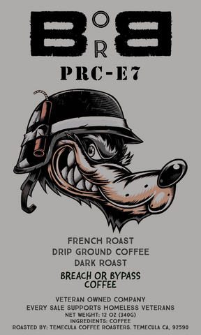 PRC-E7 French Roast drip coffee