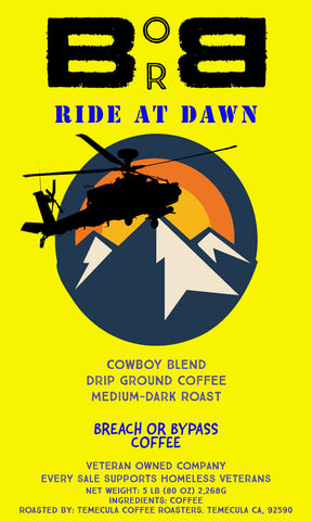 Ride at Dawn Cowboy Blend coffee (5lb)