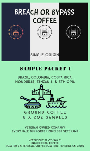 Sample Packet #1 Coffee