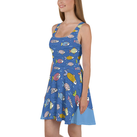 Under the Sea Skater Dress accessories