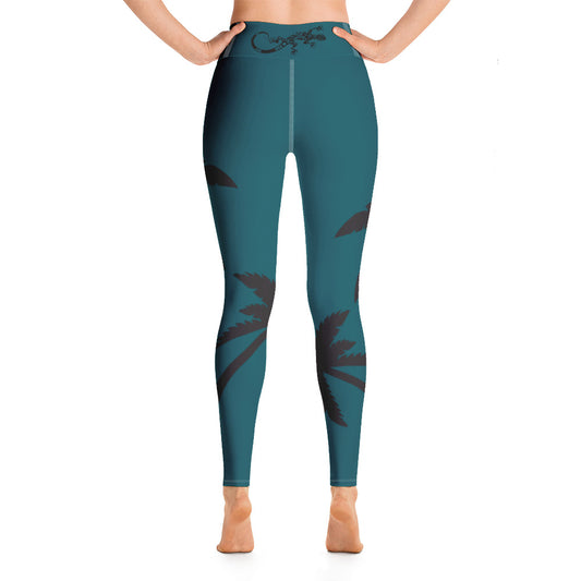 Palm Tree Yoga Leggings accessories