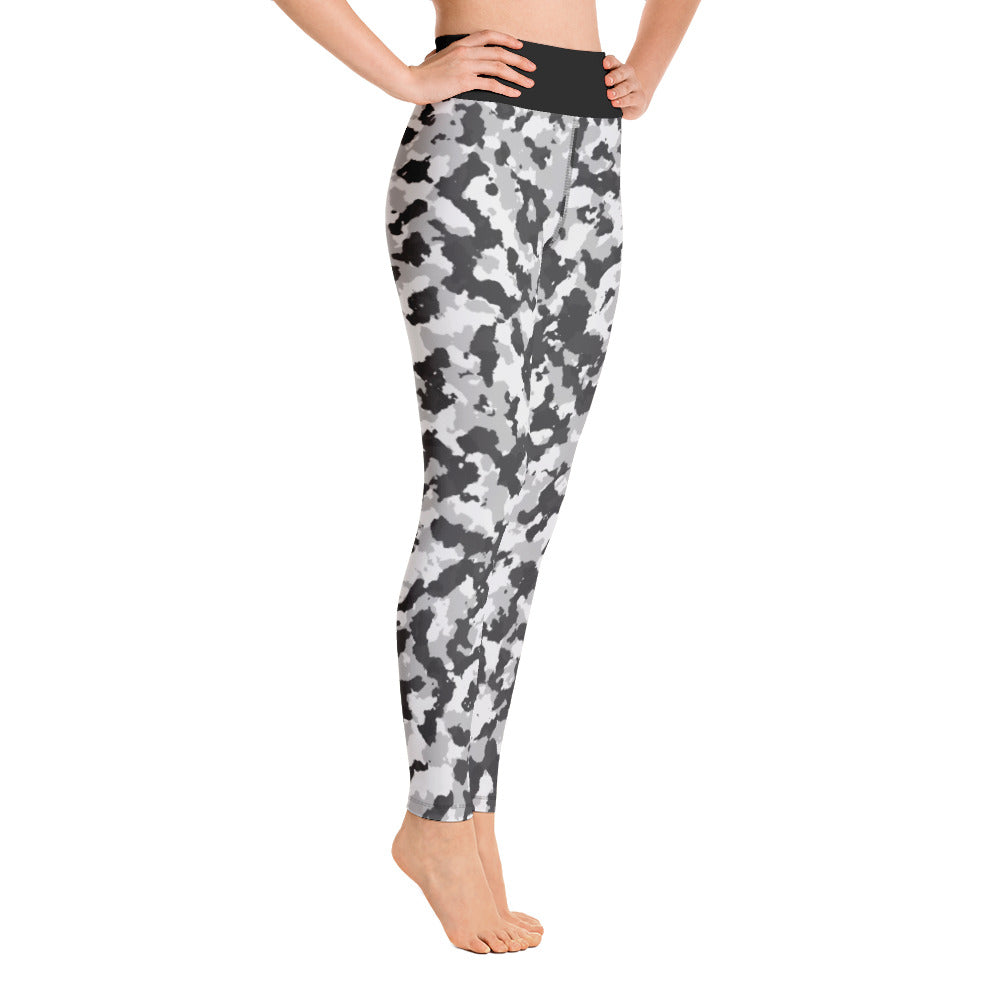 White Camo Bullets Yoga Leggings accessories