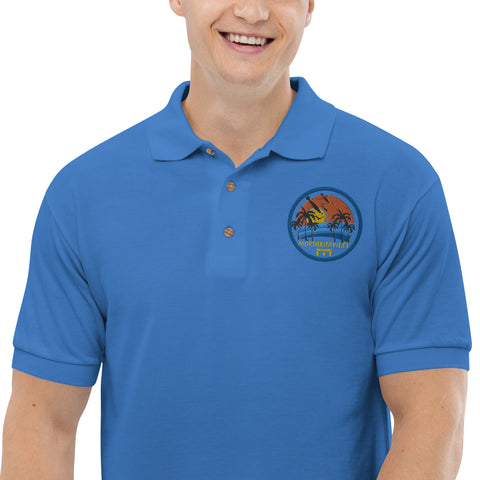 Mortaritaville Embroidered Polo Shirt military