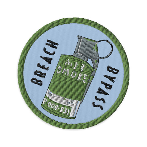 BorB Smoke Grenade Embroidered patches accessories