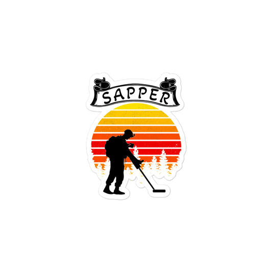 Sapper Landscape Bubble-free stickers engineer accessories
