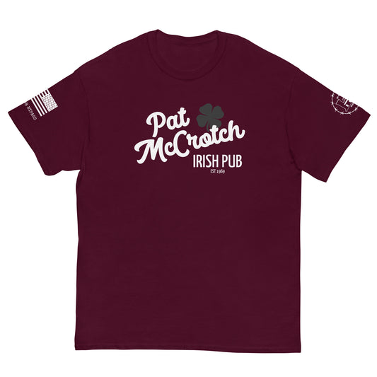 Pat McCrotch Irish Pub Men's classic tee military funny