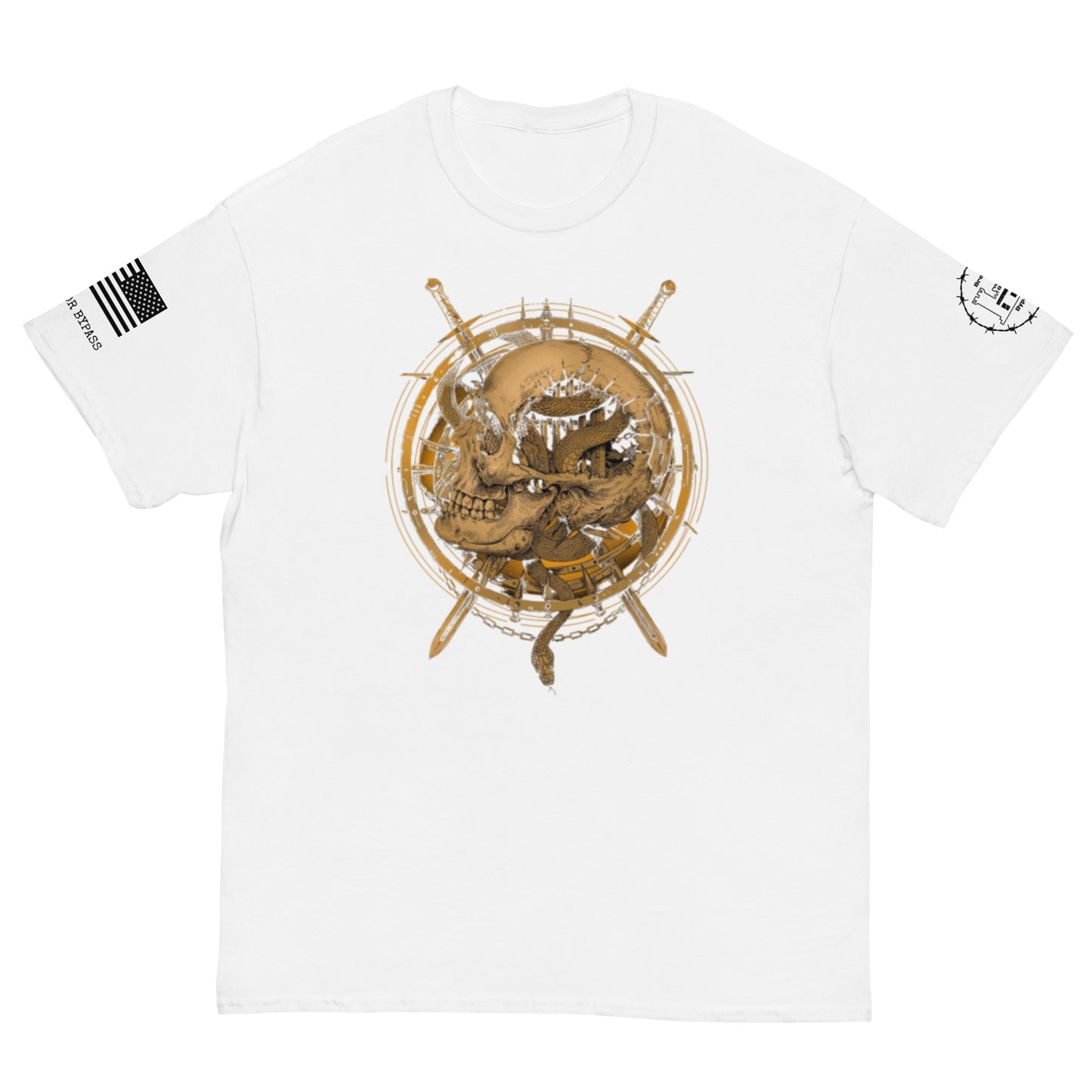 Skull Sword Serpent Men's classic tee military engineer