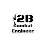 12B Combat Engineer Bubble-free stickers accessories