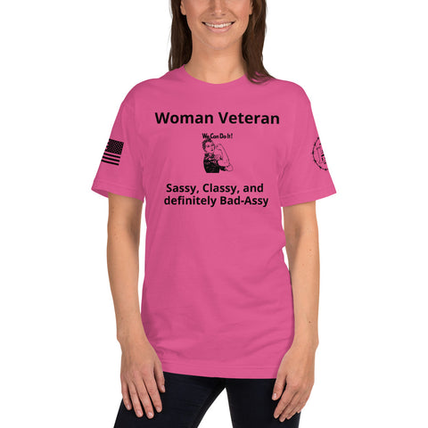 Woman Veteran military T-Shirt
