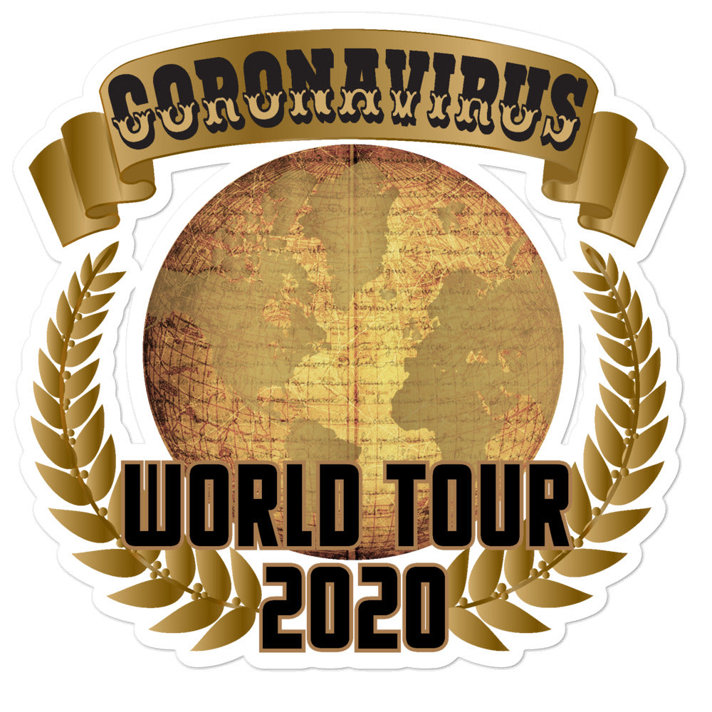 COVID World Tour stickers accessories