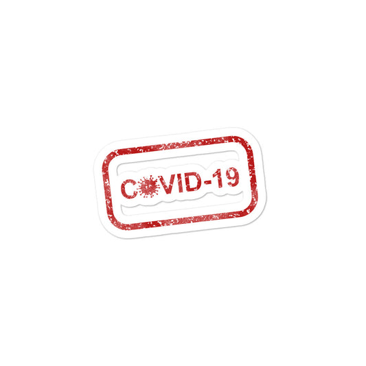 COVID Bubble-free stickers accessories