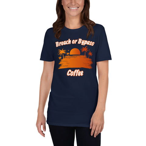 BorB Coffee Island Sunset Short-Sleeve Unisex T-Shirt