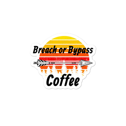 BorB Coffee Sun Arrow Bubble-free stickers accessories