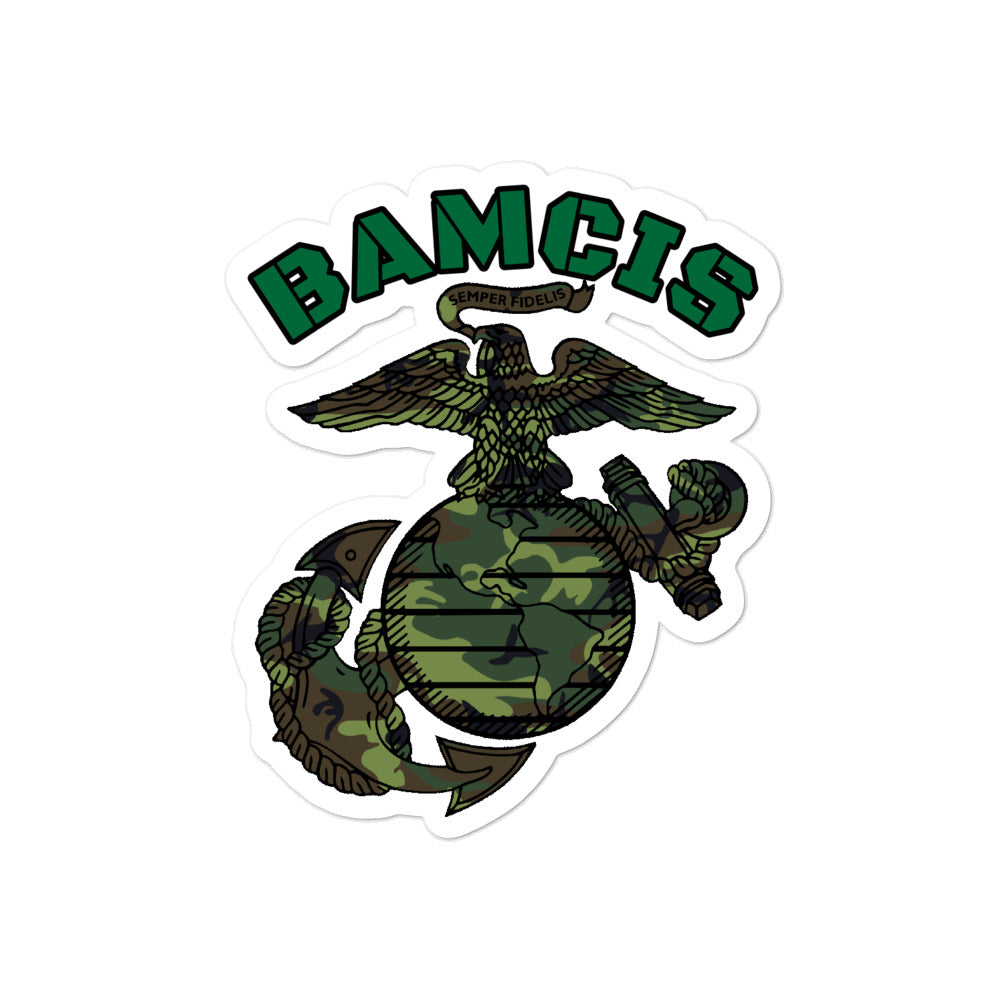 BAMCIS Old School EGA Bubble-free stickers accessories