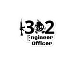 1302 Engineer Officer Bubble-free stickers accessories