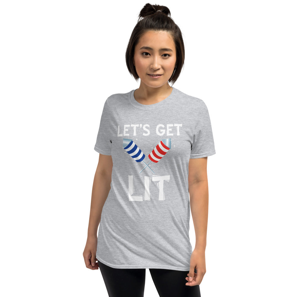 Get Lit Short-Sleeve Unisex T-Shirt accessories