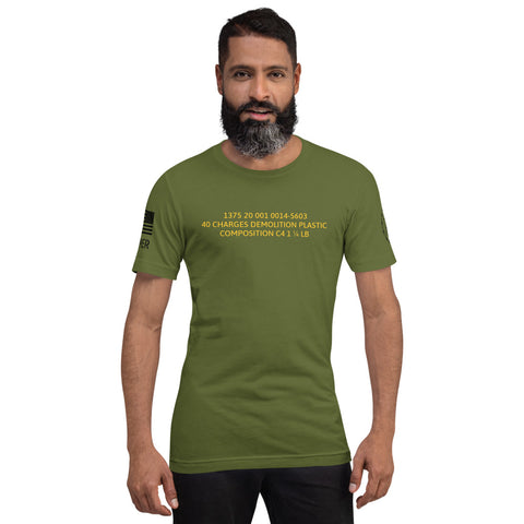 C4 Engineer Military Unisex T-Shirt