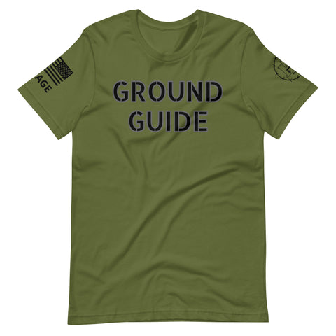 Ground Guide Unisex t-shirt military