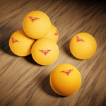 1961 Landmine Sign Ping Pong Balls, 6 pcs