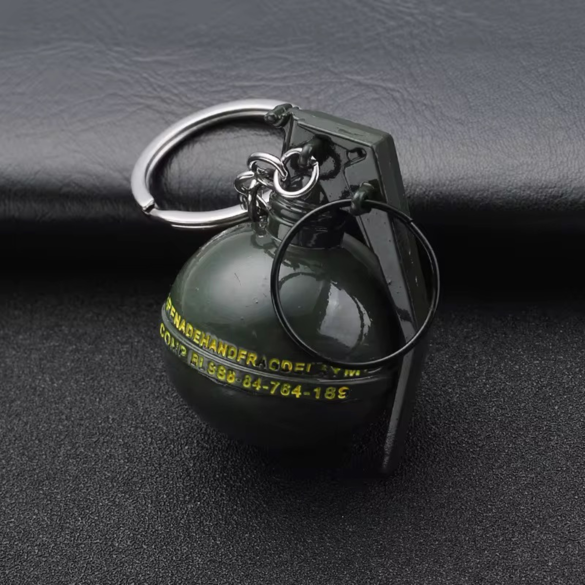 Mini Frag Grenade Keychain – Tactical, Durable & Compact!