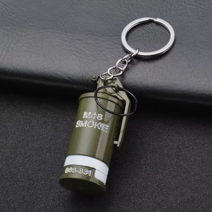 Mini Smoke Grenade Keychain – Tactical, Durable & Compact!