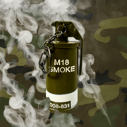 Mini Smoke Grenade Keychain – Tactical, Durable & Compact!