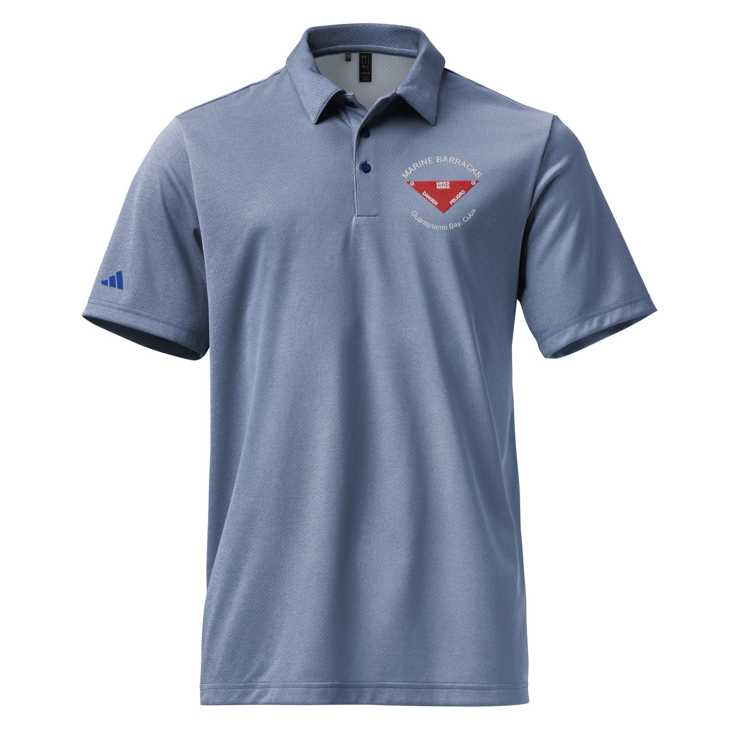 1961 adidas space-dyed polo