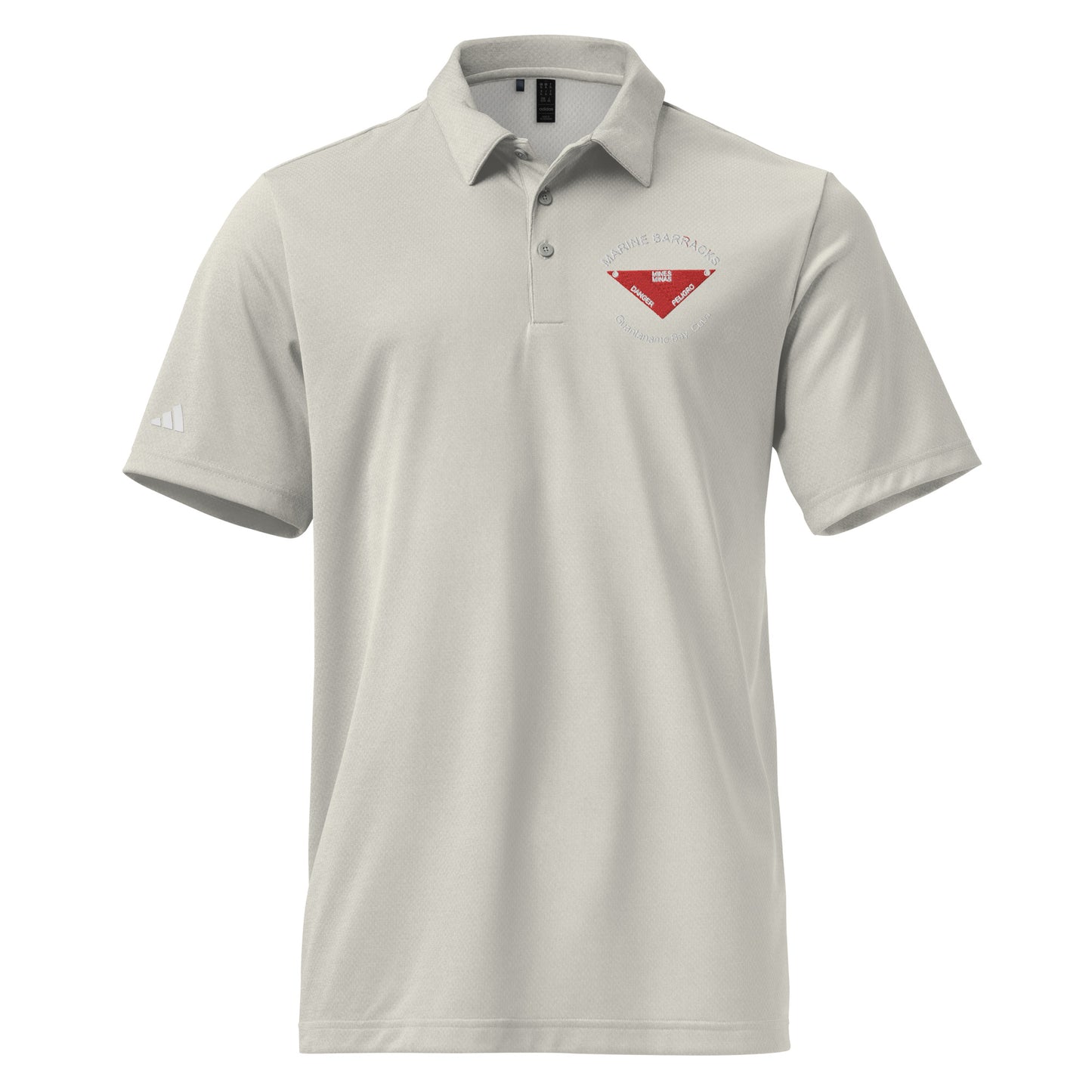 1961 adidas space-dyed polo