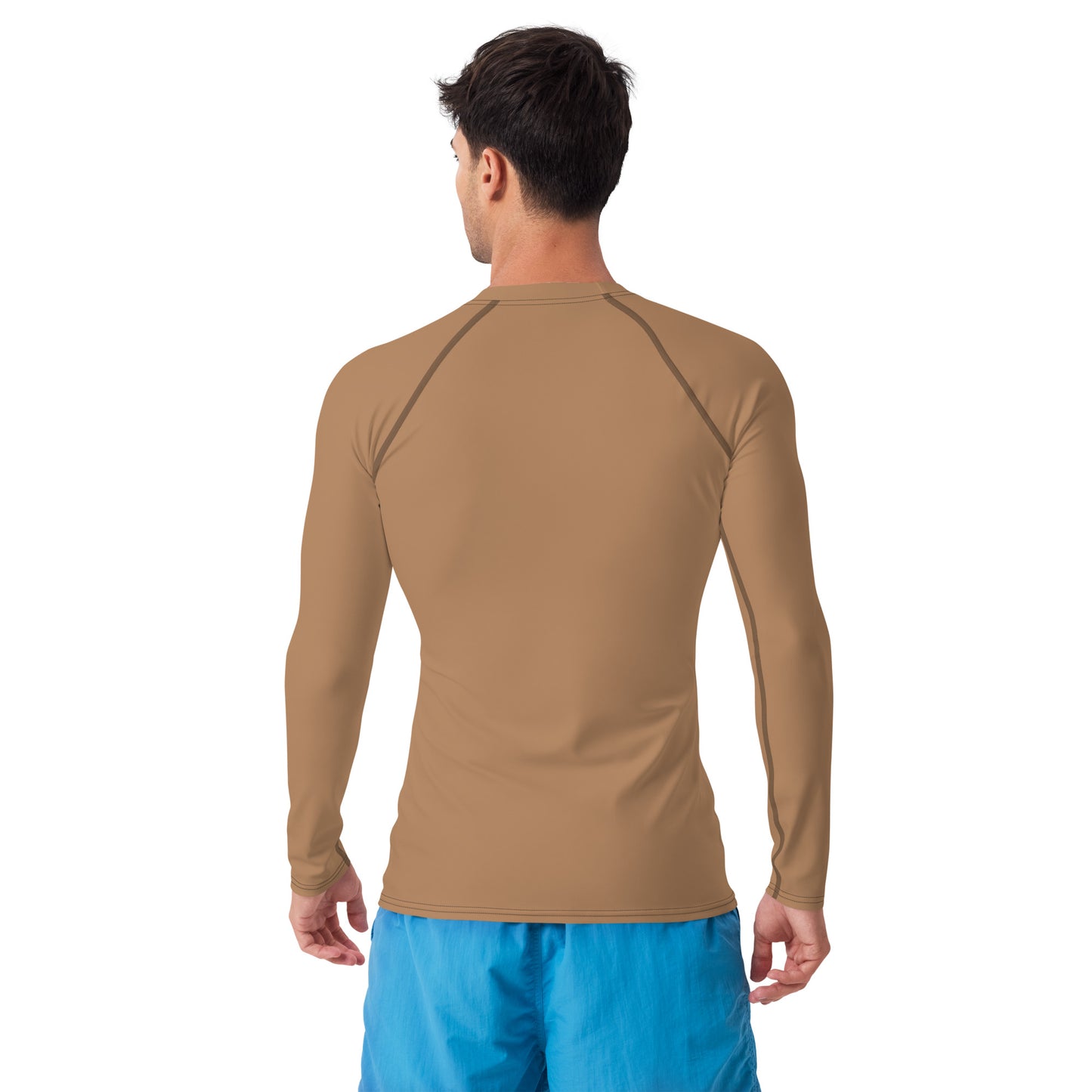 Brown MRE Meal Men's Rash Guard