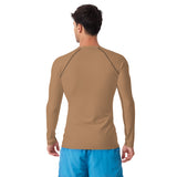 Brown MRE Meal Men's Rash Guard