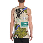 Texas all over print Unisex Tank Top accessories