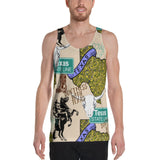 Texas all over print Unisex Tank Top accessories