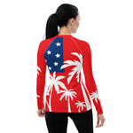 US Flag Women's Rash Guard accessories