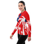 US Flag Women's Rash Guard accessories