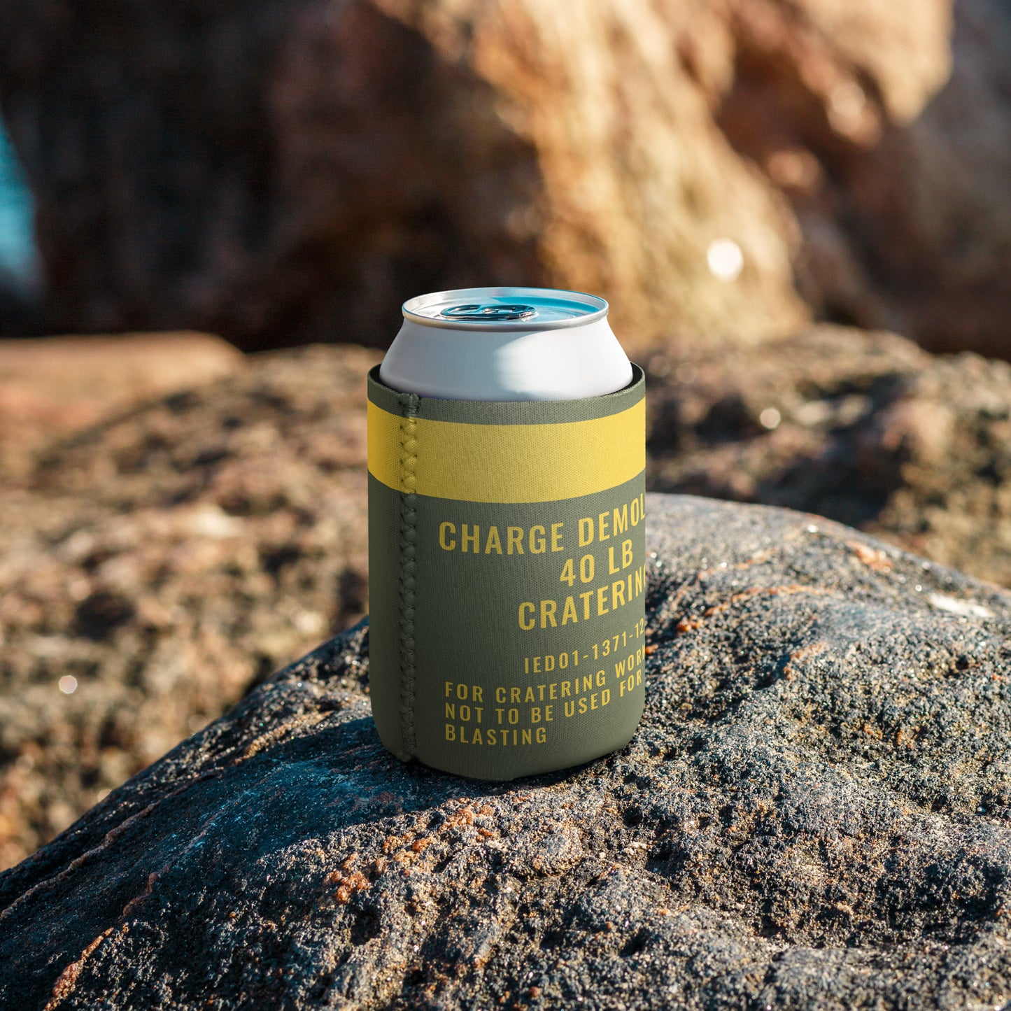 Cratering Charge Can cooler accessories
