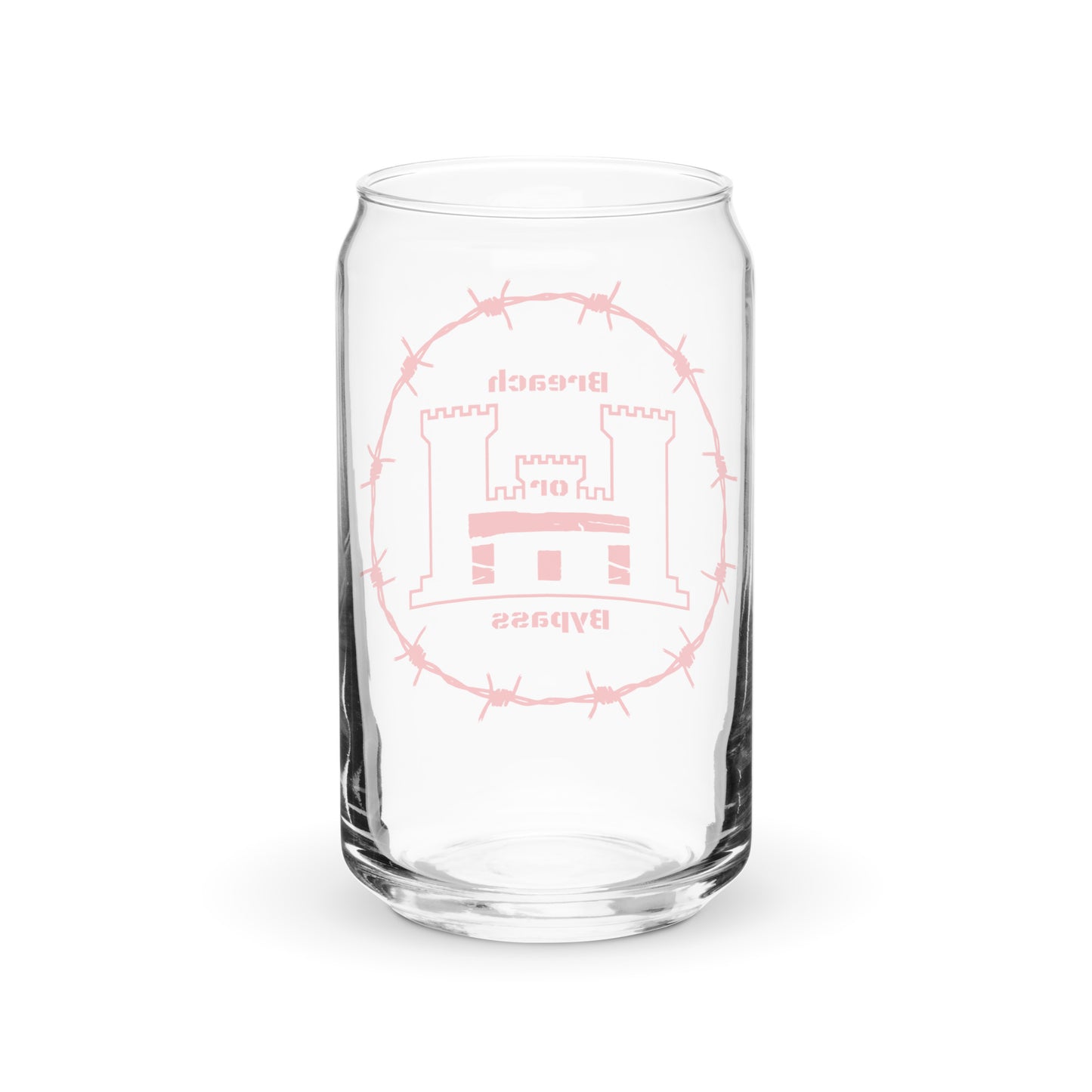 BorB Red Can-shaped glass accessories