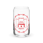 BorB Red Can-shaped glass accessories