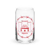 BorB Red Can-shaped glass accessories