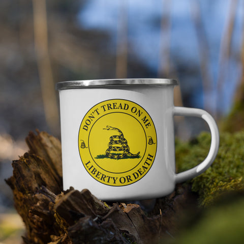 Don't Tread On Me Enamel Mug accessories