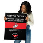 1961 PARKING SIGN Metal prints